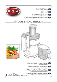 Notice RGV INDUSTRIAL JUICER Non catégorisé