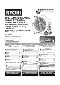 RYOBI RY40HF01 - Fan
