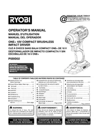 One+ PSBID02 RYOBI
