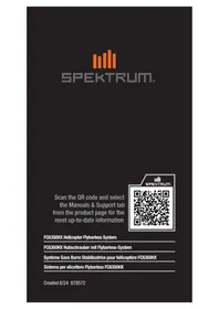 Notice SPEKTRUM FC6350HX Jouet radiocommandé