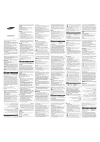 Notice SAMSUNG SI-A8W052140EU Lampe