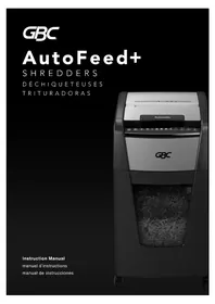 Notice GBC AUTOFEED+ 150X Destructeur de document