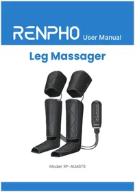 Notice Renpho RP-ALM079 Appareil de massage