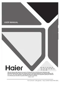 Notice HAIER HAIFB54CIRS Cuisinière