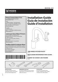 Notice Moen ALIGN 7165 Robinet