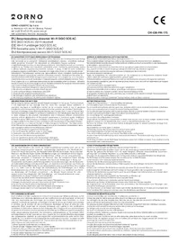 Notice ORNO OR-DB-MK-175 Sonnette de portes