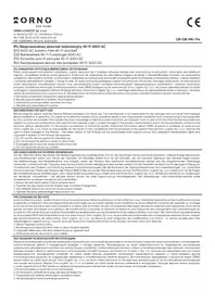 Notice ORNO OR-DB-MK-174 Sonnette de portes