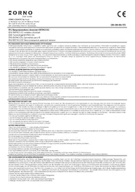 Notice ORNO OR-DB-RA-173 Sonnette de portes