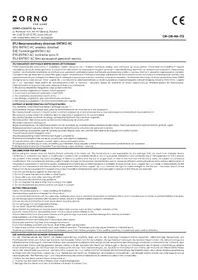 Notice ORNO OR-DB-RA-172 Sonnette de portes