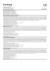 Notice ORNO OR-SH-17901 Éclairage