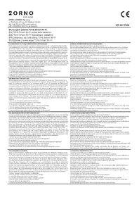 Notice ORNO OR-SH-17602 Capteur de porte / fenêtre