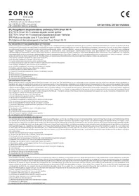 Notice ORNO OR-SH-17510 Prise murale