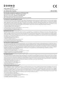 Notice ORNO OR-SH-17205 Prise murale