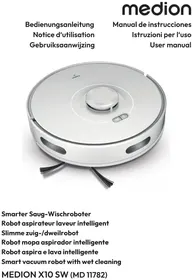 Notice MEDION X10 SW Aspirateur robot