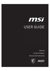 Notice MSI TITAN 18 HX Ordinateur portable