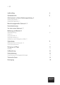 Notice BEEM GRIND BREW GO Machine à café