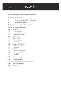 Notice BEEM ODETTE Non catégorisé