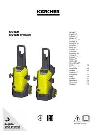 Notice Kärcher 5 WCM PREMIUM Nettoyeur haute pressio