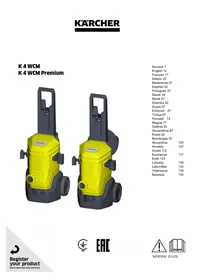 Notice Kärcher 4 WCM PREMIUM Nettoyeur haute pression