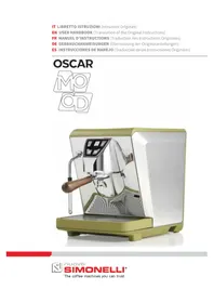 Notice NUOVA SIMONELLI OSCAR MOOD Machine à café