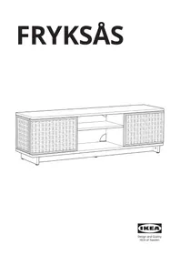 Notice IKEA FRYKSÅS 405.741.00 Meuble TV
