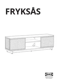 Notice IKEA FRYKSÅS 805.793.27 Meuble TV