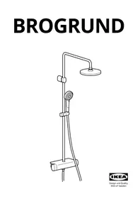 Notice IKEA BROGRUND Système de douche