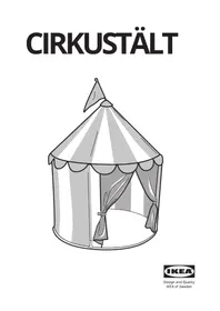 Notice IKEA CIRKUSTÄLT 805.813.68 Tente