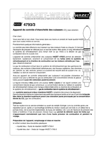 Notice Hazet 4793/3 Détecteur