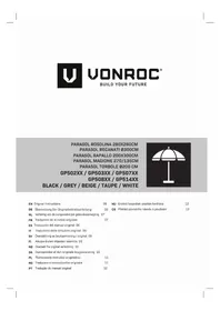 Notice Vonroc GP514XX Parasol