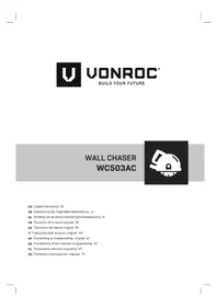 Notice Vonroc WC503AC Fraiseuse