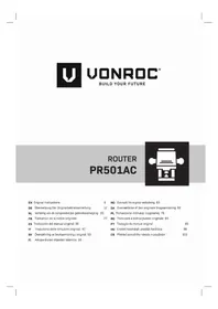 Notice Vonroc PR501AC Routeur