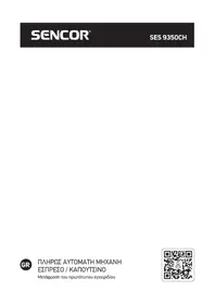 Notice SENCOR SES 9350CH Machine à café