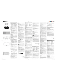 Notice MUSE M-980 CA Haut-parleur