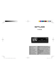 Notice MUSE M-198 DAB Autoradio