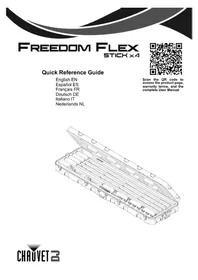 Notice Chauvet FREEDOM FLEX STICK X4 Equipement DJ