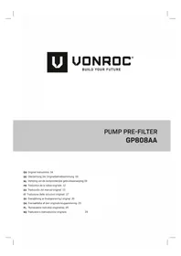 Notice Vonroc GP808AA Pompe à eau