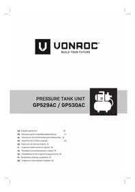 Notice Vonroc GP530AC Pompe à eau