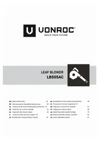 Notice Vonroc LB505AC Souffleur