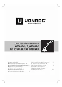 Notice Vonroc GT501DC Coupe-herbe
