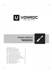 Notice Vonroc TW502XX équipements de mesure