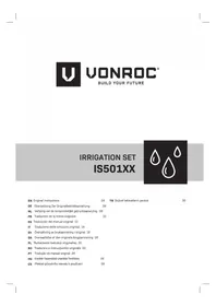 Notice Vonroc IS501XX Programmateur d'arrosage