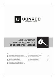 Notice Vonroc LB503DC Souffleur