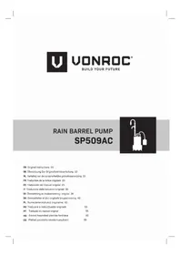 Notice Vonroc SP509AC Pompe à eau