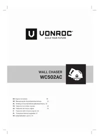 Notice Vonroc S_WC502AC Fraiseuse