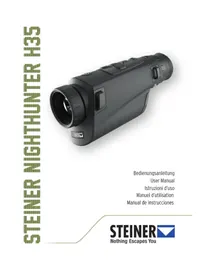 Notice Steiner NIGHTHUNTER H35 GEN II Jumelles