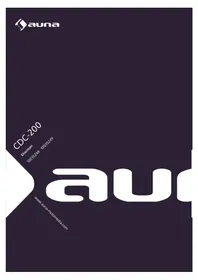 Notice Auna CDC 200 DAB+ Système hifi