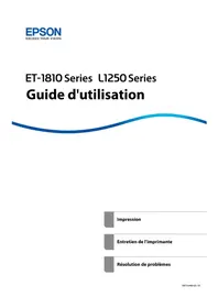 Notice EPSON ECOTANK L1270 Imprimante
