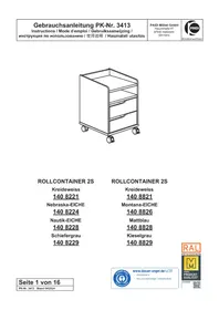 Notice Paidi ROLLCONTAINER 2S Lit