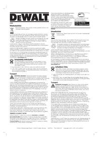 Notice DEWALT DCB547 Batterie